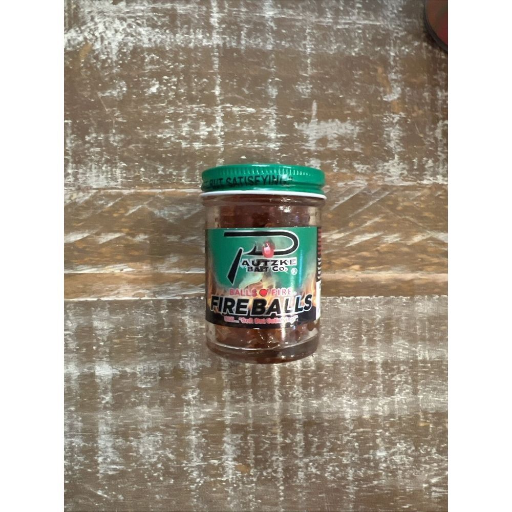 Pautzke Fire Balls Salmon‎ Eggs Trout Bait 1.65 Oz Orange/Shrimp PFBLS/ORG/SHR